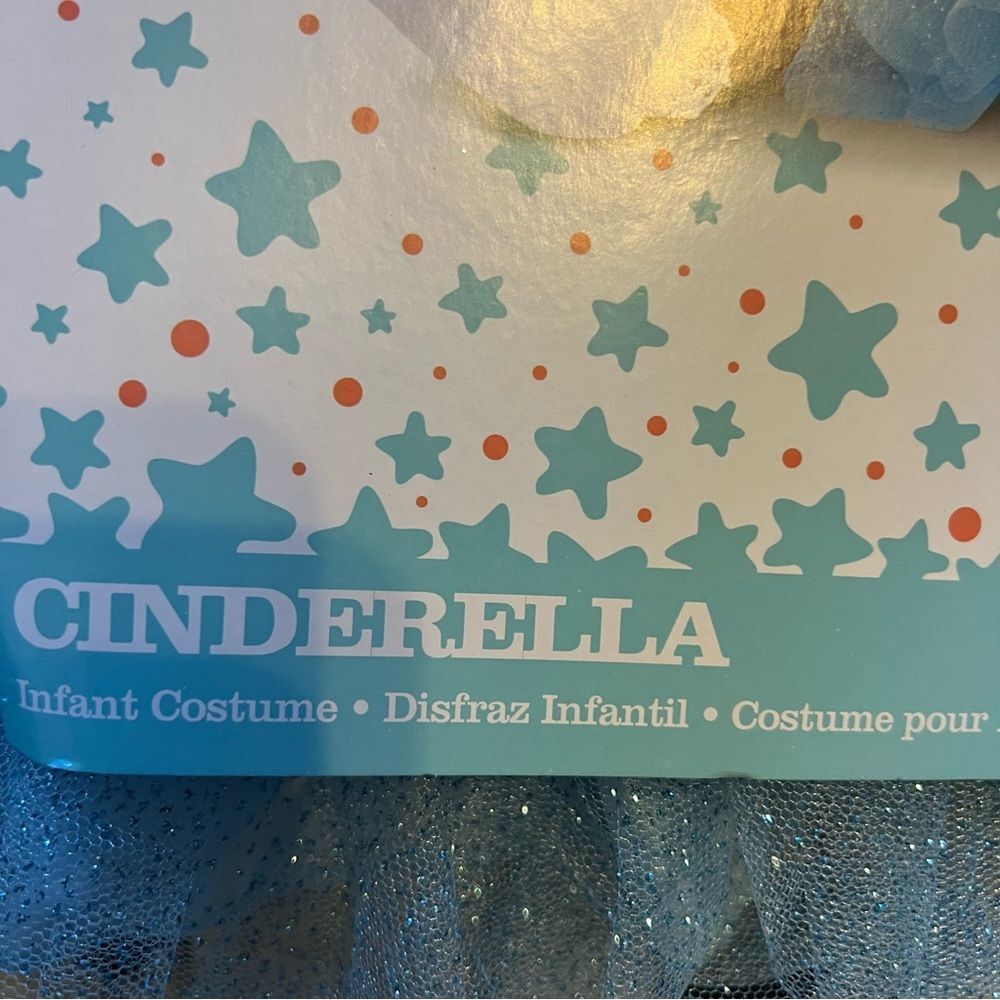(2) TWIN Disney Baby Cinderella Costumes Sz 6mo+ baby princess dresses NWT🏷 - Picture 10 of 16